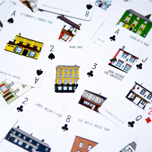 Irish Pubs Playing Cards