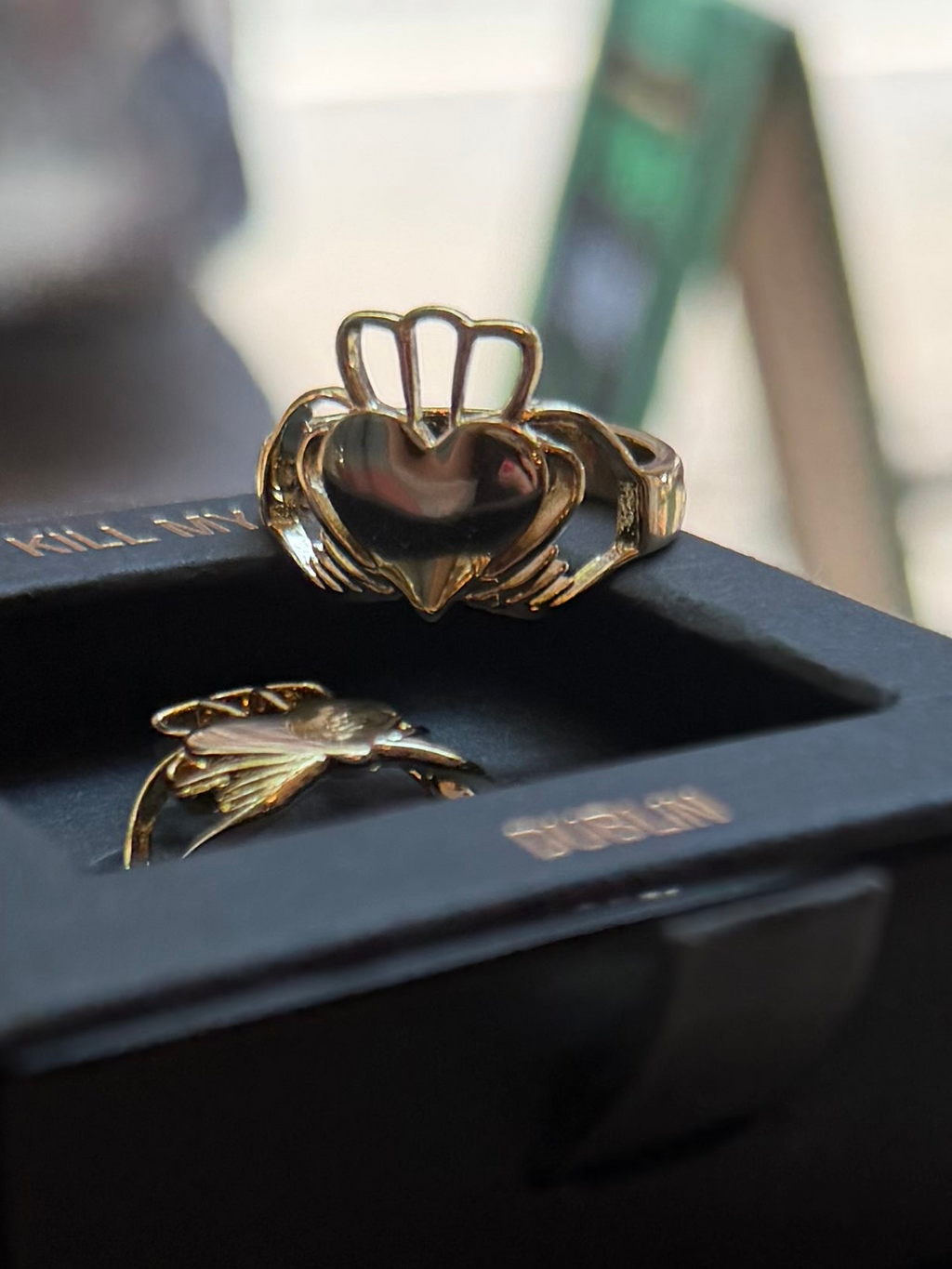 Don't Kill my Vibe - Have my Heart Claddagh Ring