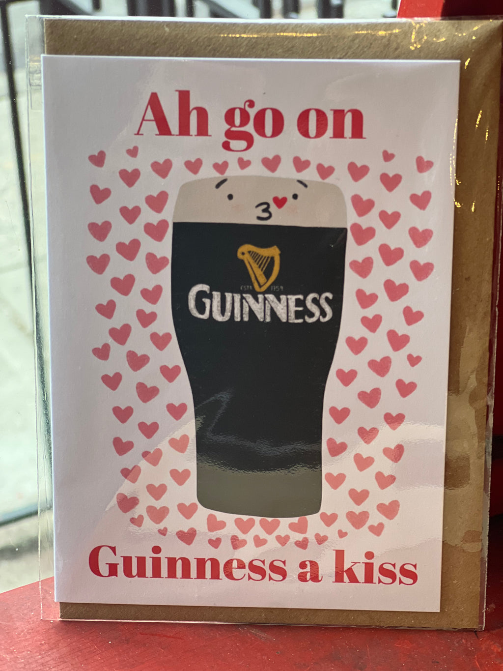 Guinness Valentines Card