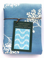 Elderflower Linen Tea Towel