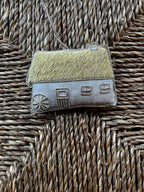 Handmade Linen Irish Cottage Christmas Decoration