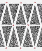 Oatmeal Christmas Tree Linen Tea Towel