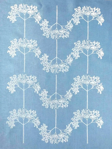 Elderflower Linen Tea Towel