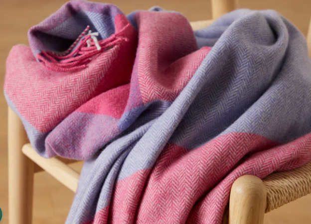 Foxford Aine Lambswool Throw