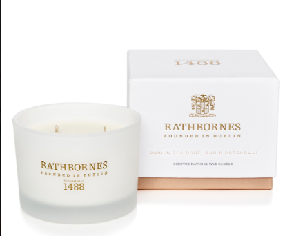 Rathbournes - Dublin Tea Rose Classic Candle