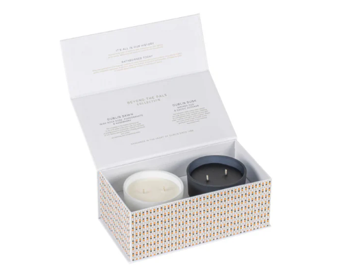 Rathbornes Dublin Dawn and Dublin Dusk Classic Candle Gift Set