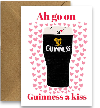 Guinness Valentines Card
