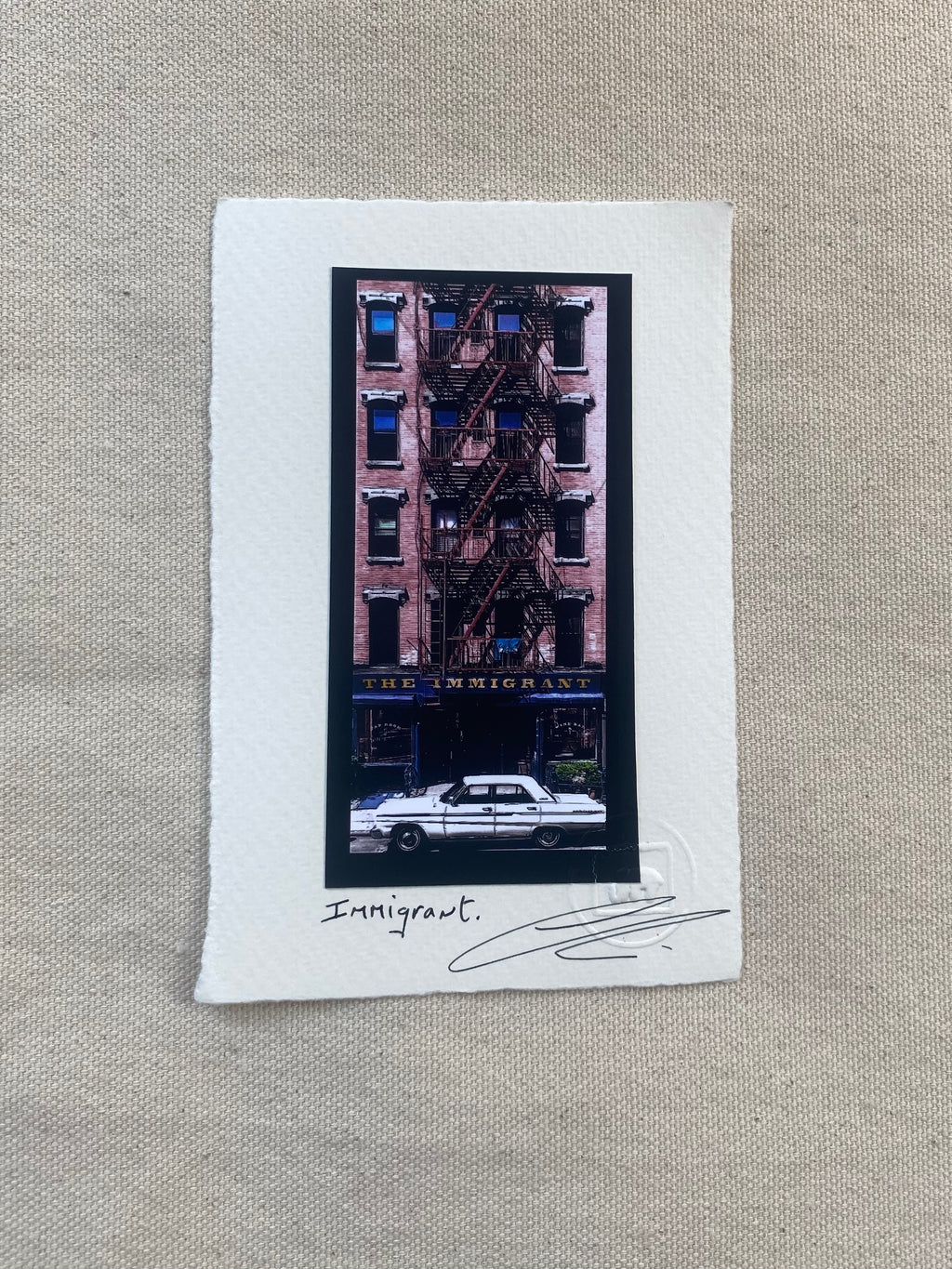 'The Immigrant' by Ciaran Tully