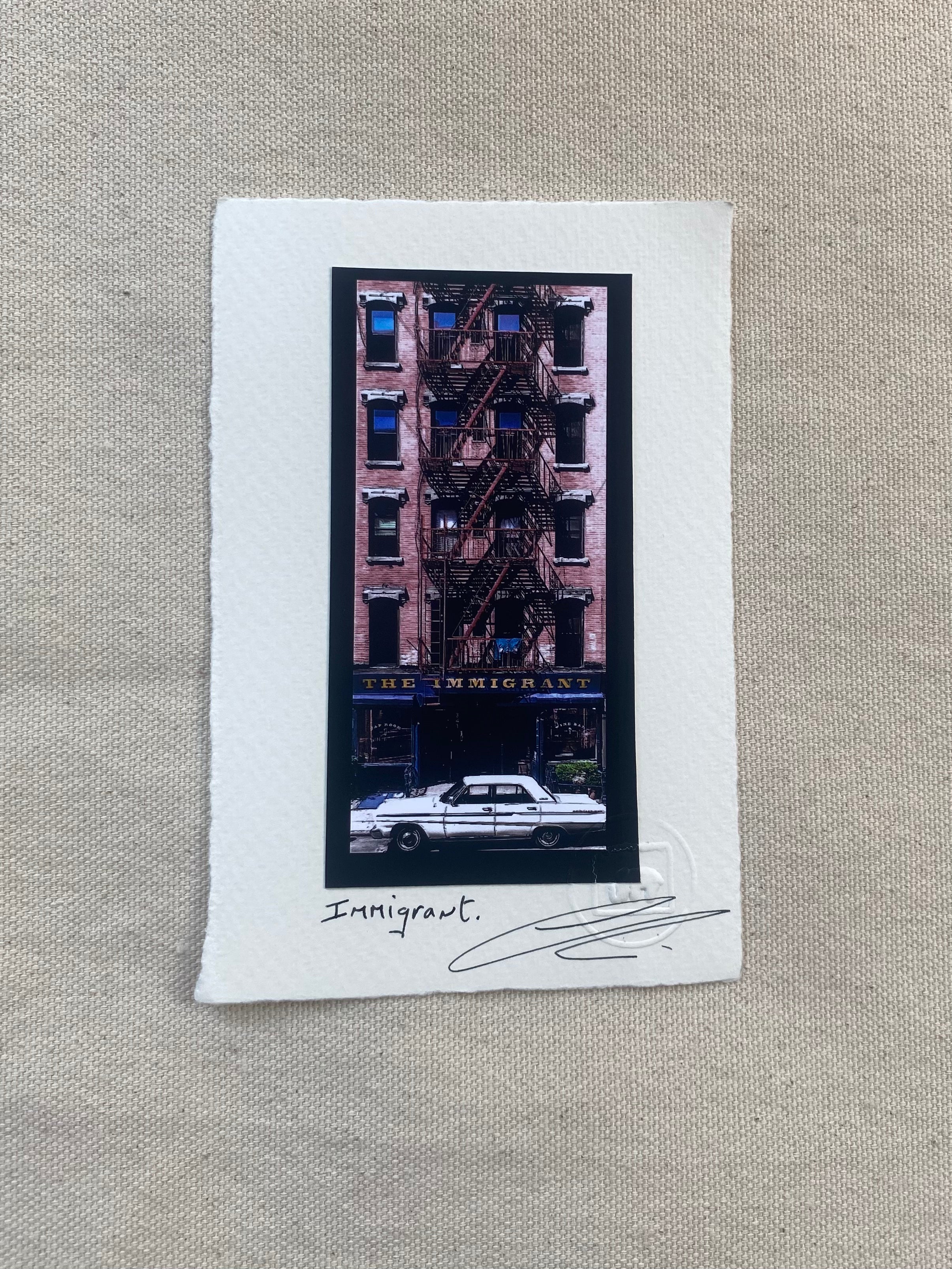 'The Immigrant' by Ciaran Tully