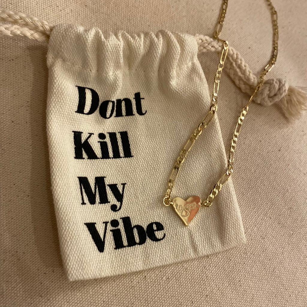 Don't Kill My Vibe Grá Mór Figaro Chain Necklace