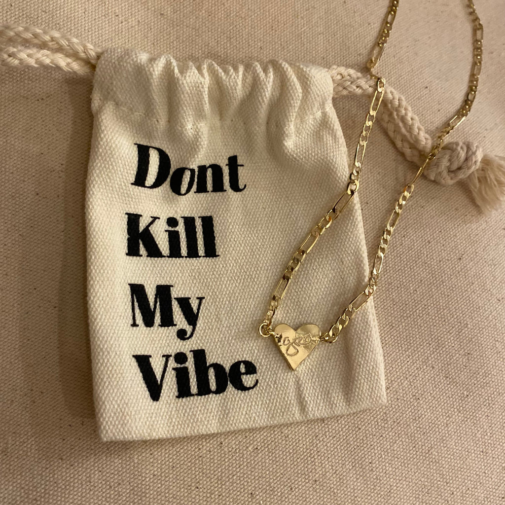 Don't Kill My Vibe Grá Mór Figaro Chain Necklace