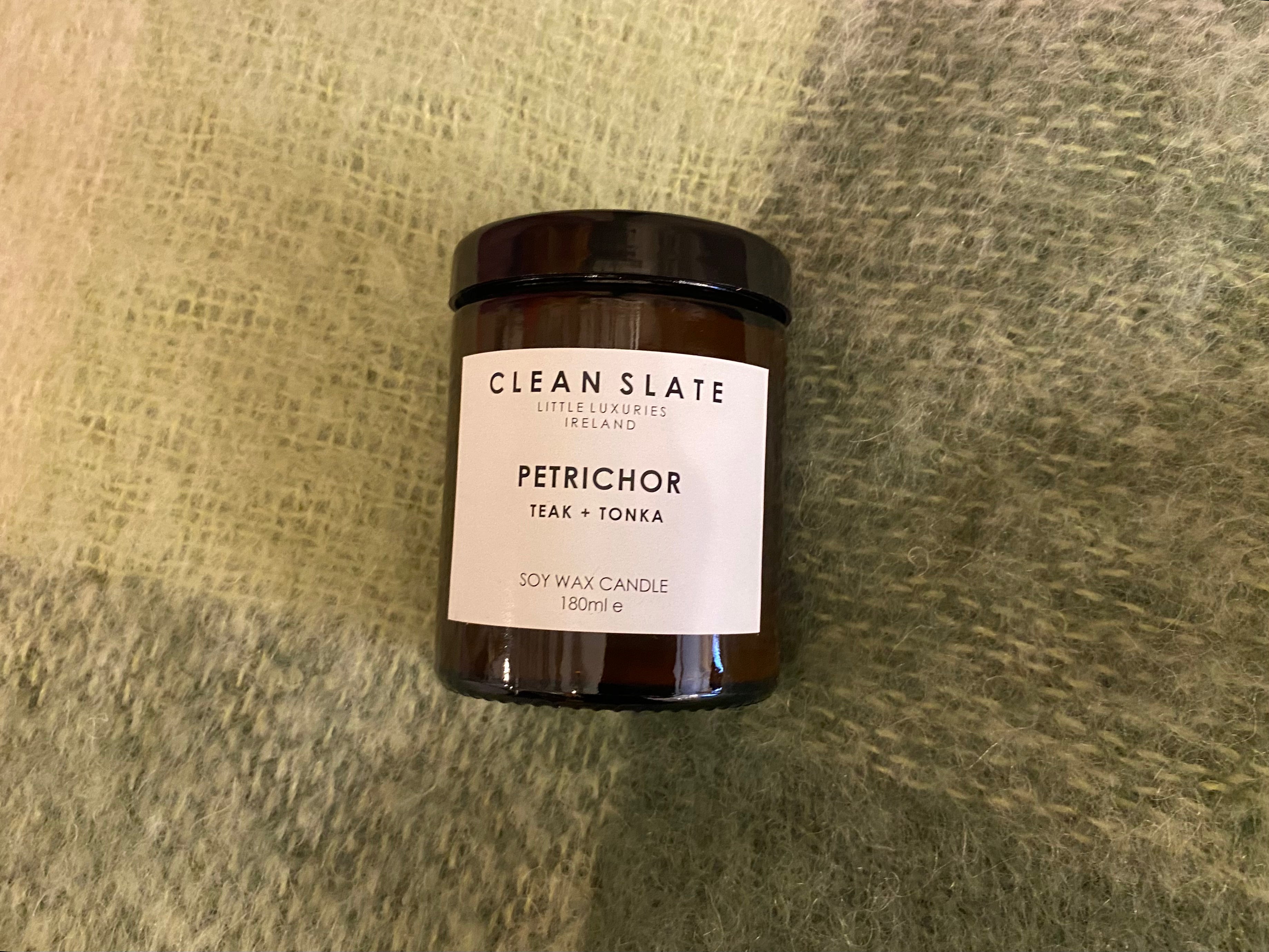 Clean Slate Irish Candle - Petrichor