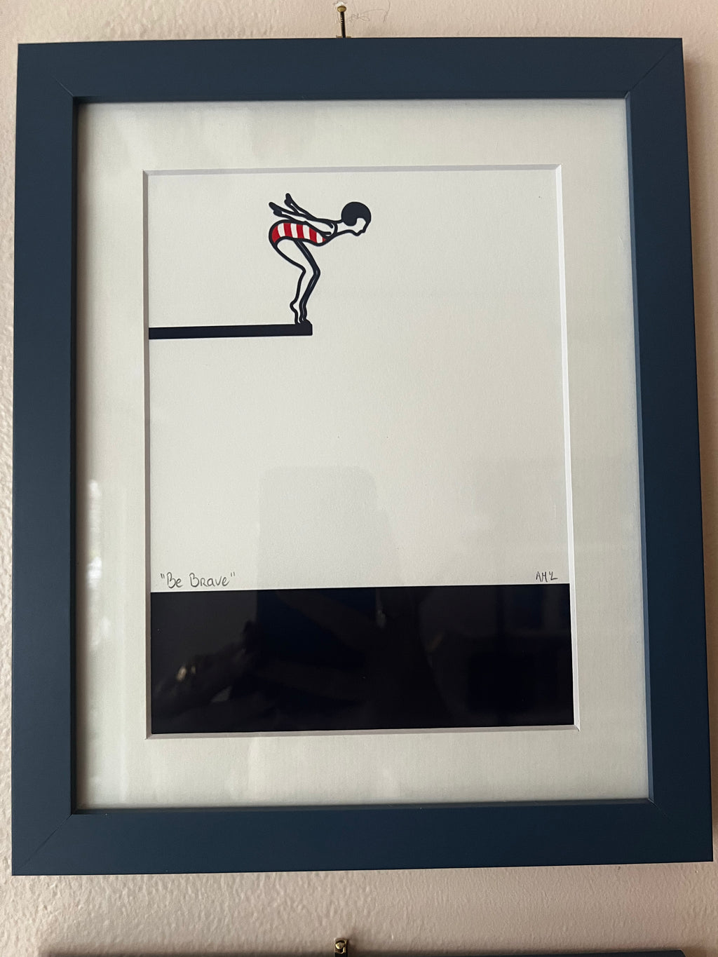 Diving Girl  - Be Brave, Dive in and Swim Series