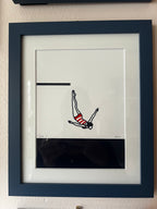 Diving Girl  - Be Brave, Dive in and Swim Series