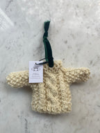 Aran Jumper Christmas Ornament