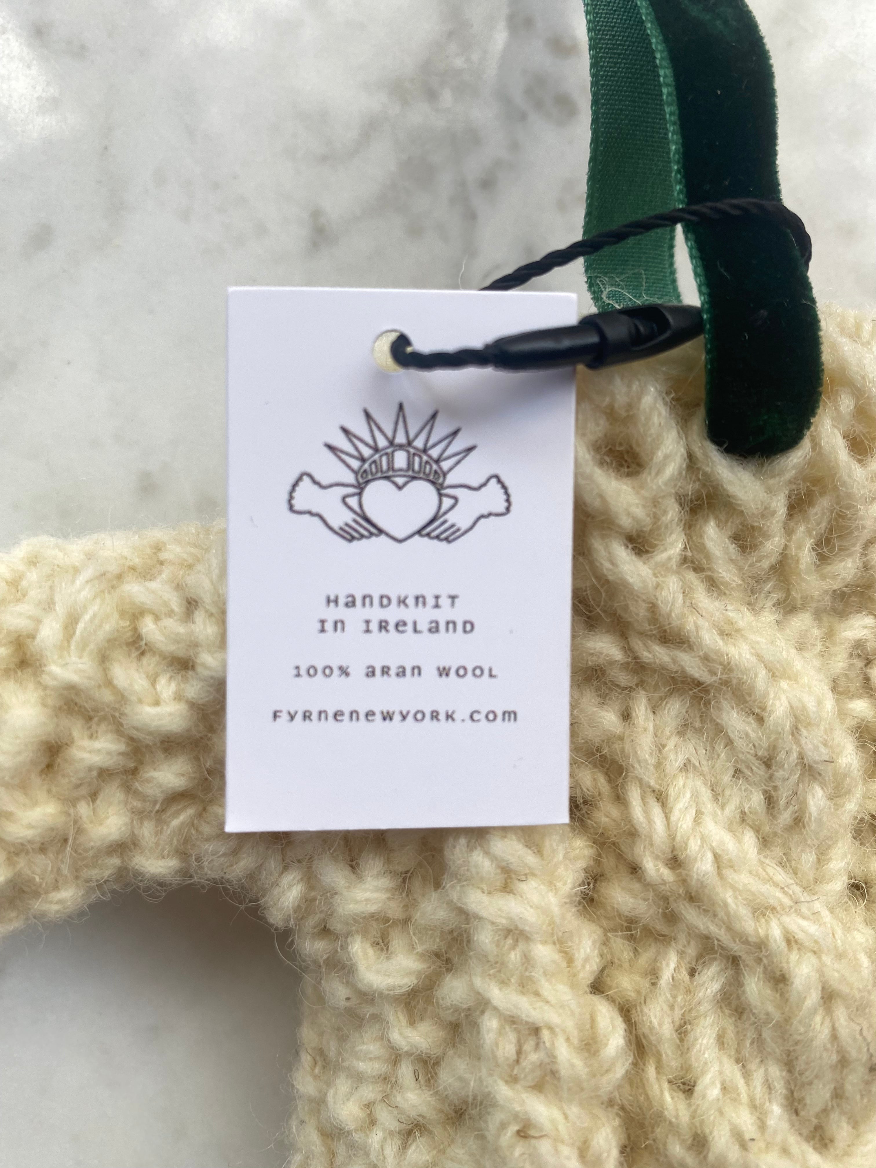 Aran Jumper Christmas Ornament