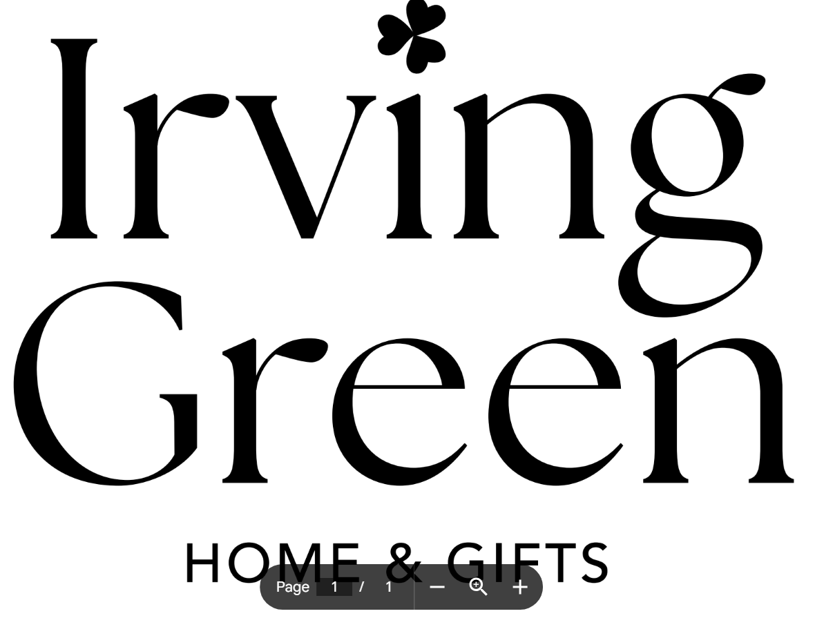 Irving Green Gift Card