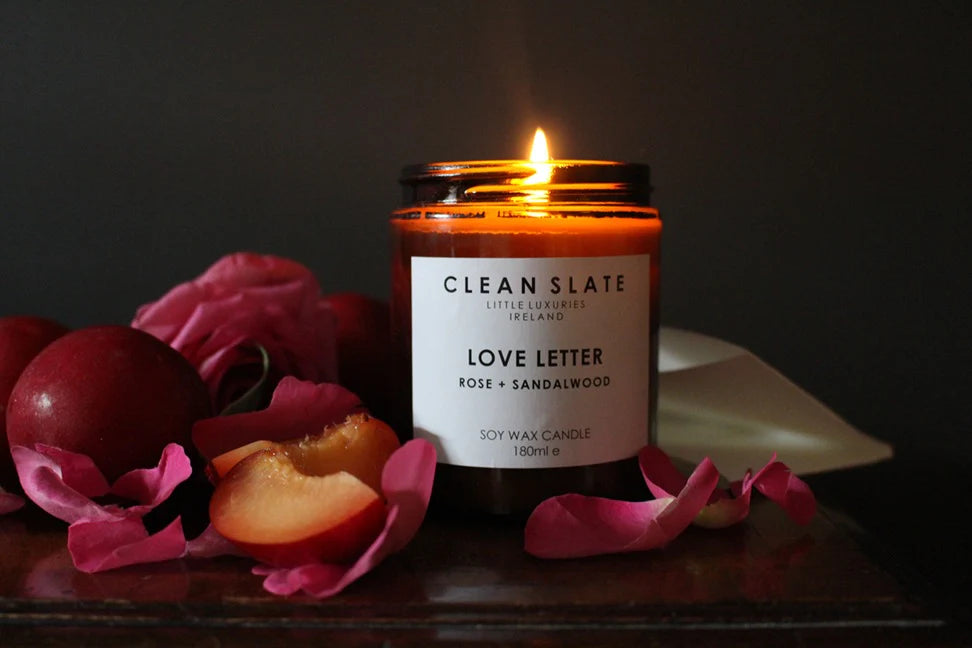 Clean Slate Irish Candle - Love Letter
