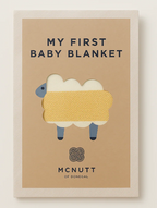 McNutt First Baby Blanket - Lemon