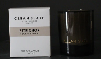Clean Slate Irish Candle - Petrichor