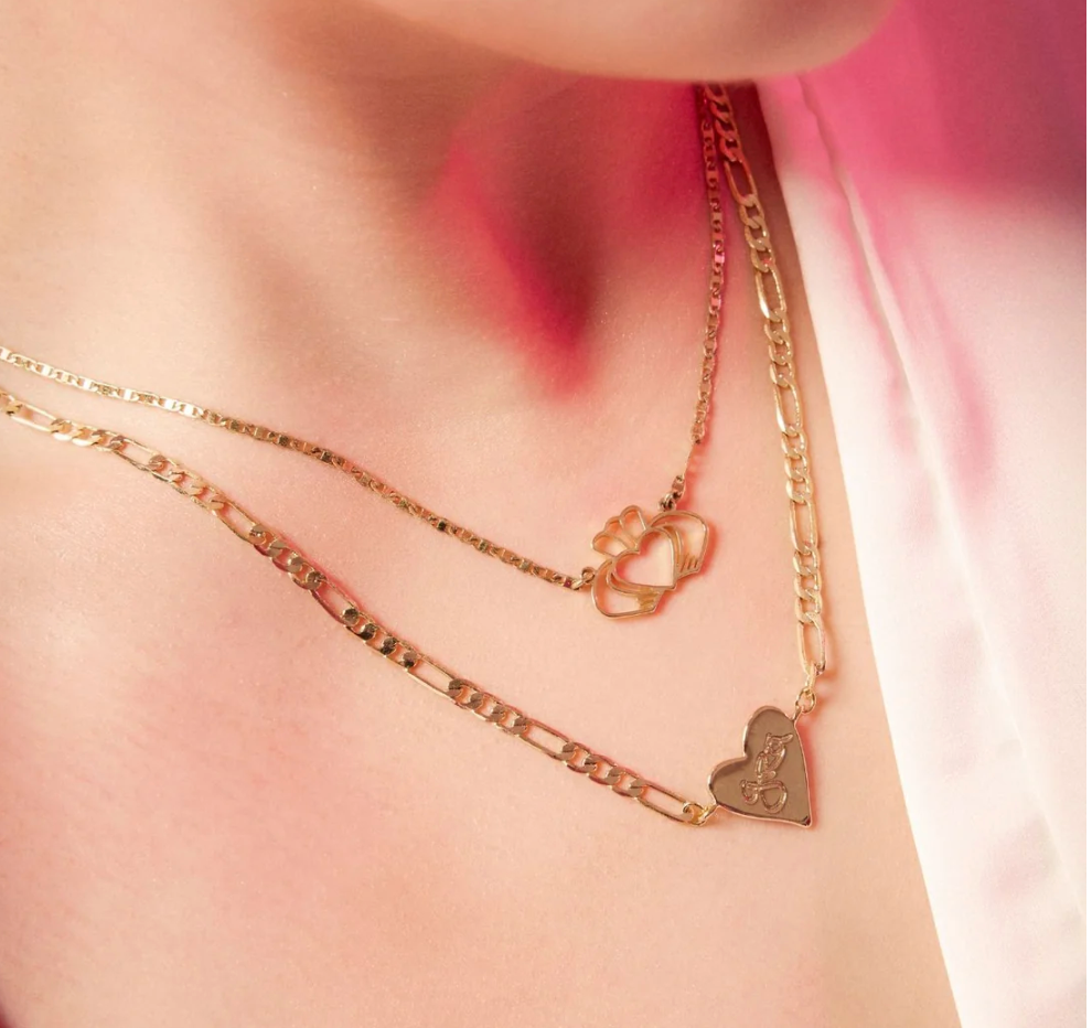 Don't Kill My Vibe Have My Heart Claddagh Necklace