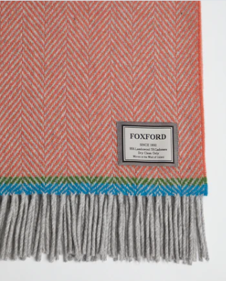 Foxford Shannon Cashmere Throw