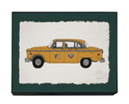 Yellow Taxi Print by Fyrne New York