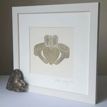 Adelle Hickey Claddagh Large Print