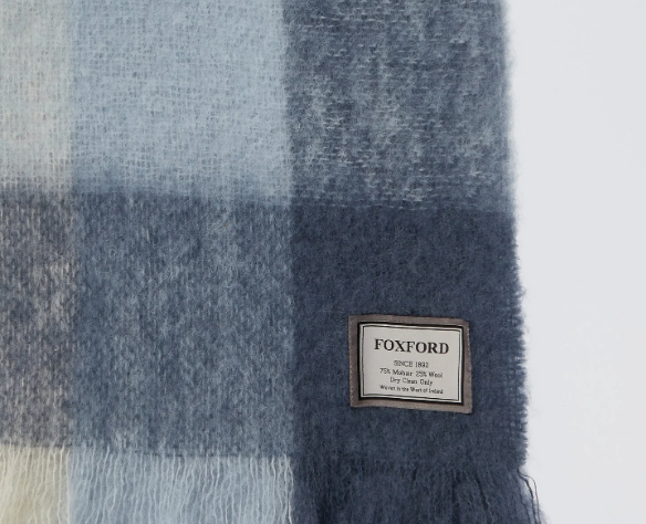 Foxford  Annagh Mohair Throw