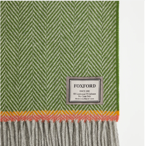 Foxford Barrow Cashmere Throw