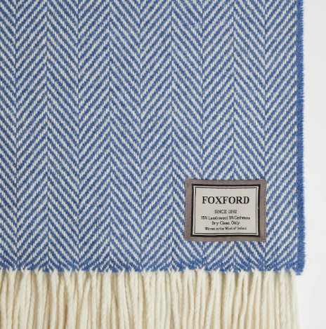Foxford Inishmore Cashmere Throw