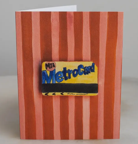 Metro Card Card
