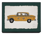 Yellow Taxi Print by Fyrne New York